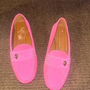 Kurt Geiger Vibrant Pink Loafers